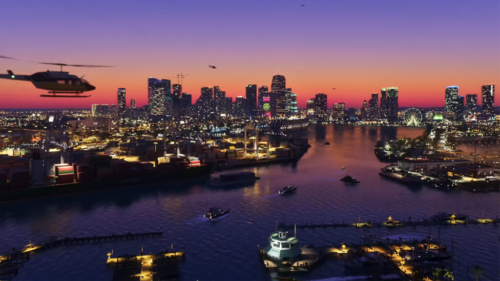 Grand Theft Auto VI'dan resmi bir görsel