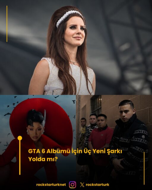 Son paylaşımlar, Lana Del Rey, Fuerza Regida ve Cardi B’nin yarın GTA VI albümü için yeni şarkılar yayımlayabileceğine işaret ediyor.
Şimdilik başka bir sanatçıdan benzer bir ipucu gelmediği için sıradaki şarkılar bu üç isimle sınırlı olabilir. Ancak kesin liste henüz belli değil.
#gta6 #cardib #lanadelray