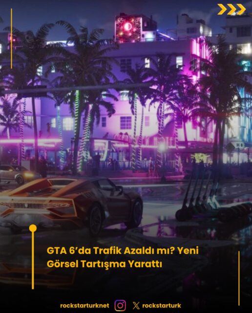 2023’teki ilk fragmanla yeni tanıtım görselini karşılaştıran oyuncular, aynı Vice City sokağındaki araç ve yaya sayısına takıldı. Bazıları, daha sakin görünen yeni sahnenin FPS’yi sabit tutmak için yapılan değişikliklerden kaynaklandığını düşünüyor.
Ancak önemli bir fark var: İlk sahne gün batımında, yenisi ise yağmurlu bir gecede geçiyor. Kalabalığın azalmasını saat ve hava durumuna bağlayanlar da var. Yeni görseldeki ışıklandırma ve yansımalar ise kimilerinin hoşuna giderken kimilerine fazla parlak geliyor.
Üstelik sıkıştırılmış bir fragman karesiyle tanıtım görselini kıyaslıyoruz. Bu iki görüntüden yola çıkarak “Rockstar performans için trafiği azalttı” demek henüz mümkün değil.
#gta6 #rockstargames #gaming