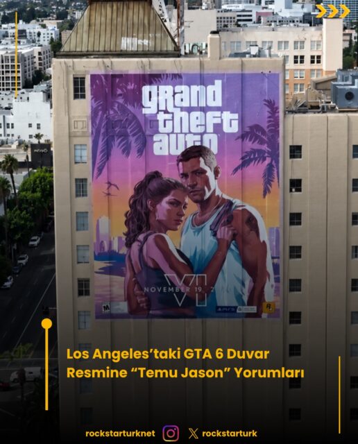 GTA 6’nın pazarlama çalışmaları sürerken Los Angeles’ta bir binanın cephesini kaplayan dev duvar resmi tamamlandı. Jason ve Lucia’nın yer aldığı çalışma, sosyal medyada özellikle Jason’ın yüzüyle gündeme geldi.
Duvar resmindeki yüz hatlarını karakterin orijinal görünümüne benzetemeyen bazı hayranlar, çizimi esprili yorumlarla eleştirdi. Paylaşımlarda kullanılan “Temu Jason” benzetmesi de bu yorumlar arasında yer aldı.
Mor ve turuncu tonları, palmiyeleri ve dev GTA logosuyla Vice City atmosferini Los Angeles sokaklarına taşıyan duvar resmi, böylece hayranlar arasında eğlenceli bir tartışmanın konusu oldu.
Sizce nasıl olmuş, Jason’a biraz haksızlık mı ediliyor?
#gta6 #rockstargames #gaming