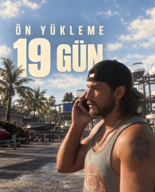 Konsollarda yer açın, Vice City yaklaşıyor! GTA 6’nın ön yüklemesine son 19 gün. ⏳