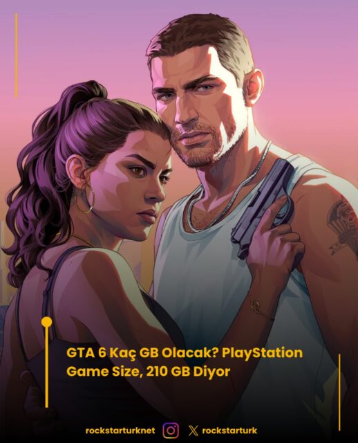 PlayStation Game Size’ın paylaştığı bilgiye göre GTA 6’nın indirme boyutu 210 GB olacak. Bu rakam, oyunu yüklemeden önce konsolundaki boş alanı kontrol etmek isteyenler için önemli bir detay.

Aynı paylaşımda, 79,99 dolarlık standart sürümün 12 Kasım’da ön yüklemeye açılacağı, oyunun ise 19 Kasım’da gece yarısı erişilebilir olacağı belirtiliyor. Ön yükleme sayesinde dosyaları erkenden indirip çıkış saatine hazır olmak mümkün olacak.

Ancak paylaşımda saat dilimi belirtilmediğinden Türkiye’deki kesin erişim saati henüz bu bilgilerle netleşmiyor. 210 GB’lık boyut bilgisinin de Rockstar’ın açıklamasına değil, PlayStation Game Size’ın paylaşımına dayandığını belirtelim.

#gta6 #rockstargames #gaming