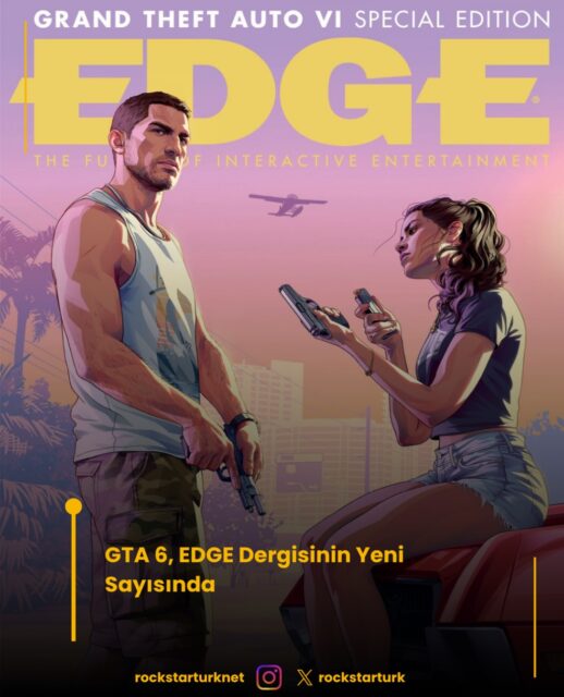 Grand Theft Auto VI için yeni bir tanıtım daha yolda. Dünyaca ünlü oyun dergisi EDGE, kasım sayısında GTA 6’ya tam 16 sayfalık özel bir dosya ayıracak.

Dosyada Rockstar Games ekibiyle gerçekleştirilen özel röportajların yanı sıra oyundan yeni ekran görüntülerinin de yer alması bekleniyor.

Üstelik bu görüntülerden bazılarını, derginin yayımladığı kısa ön tanıtım videosunda düşük çözünürlüklü olarak şimdiden görmek mümkün.

GTA 6’nın çıkışına yaklaşırken Rockstar Games cephesinden yeni ayrıntılar öğrenmeye devam edeceğiz.

#gta6 #rockstargames #gaming