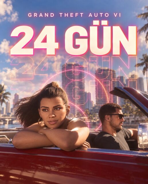 GTA 6 için son 24 gün.
#gta6